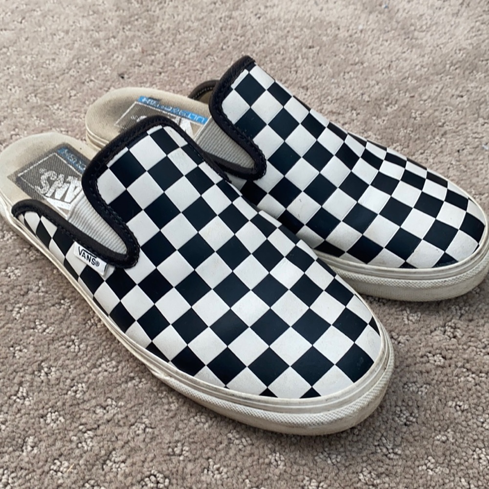 Vans Checkered Mule Sneakers